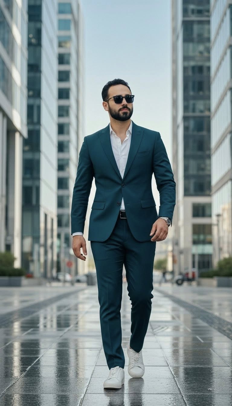Luxury Businessman Street Portrait