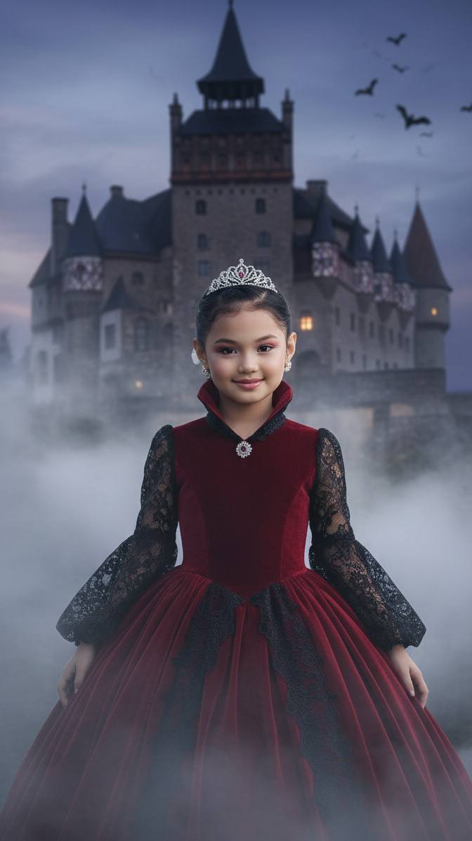 Vampire Princess Girl Portrait