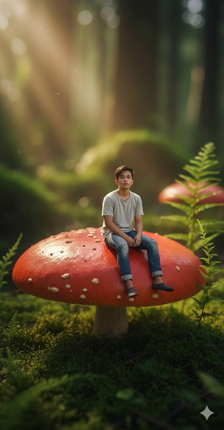 Fantasy Forest Miniature Portrait