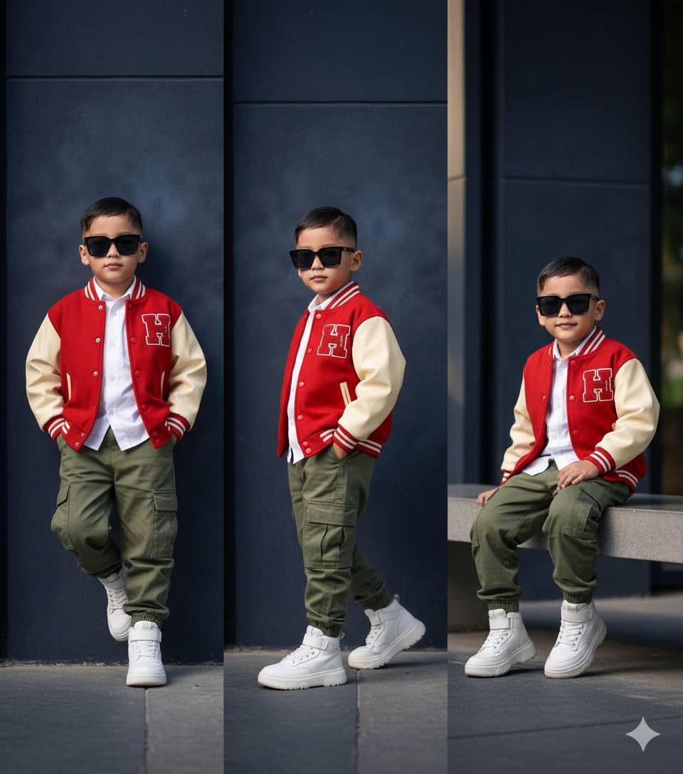 Streetwear Model Boy Portrait