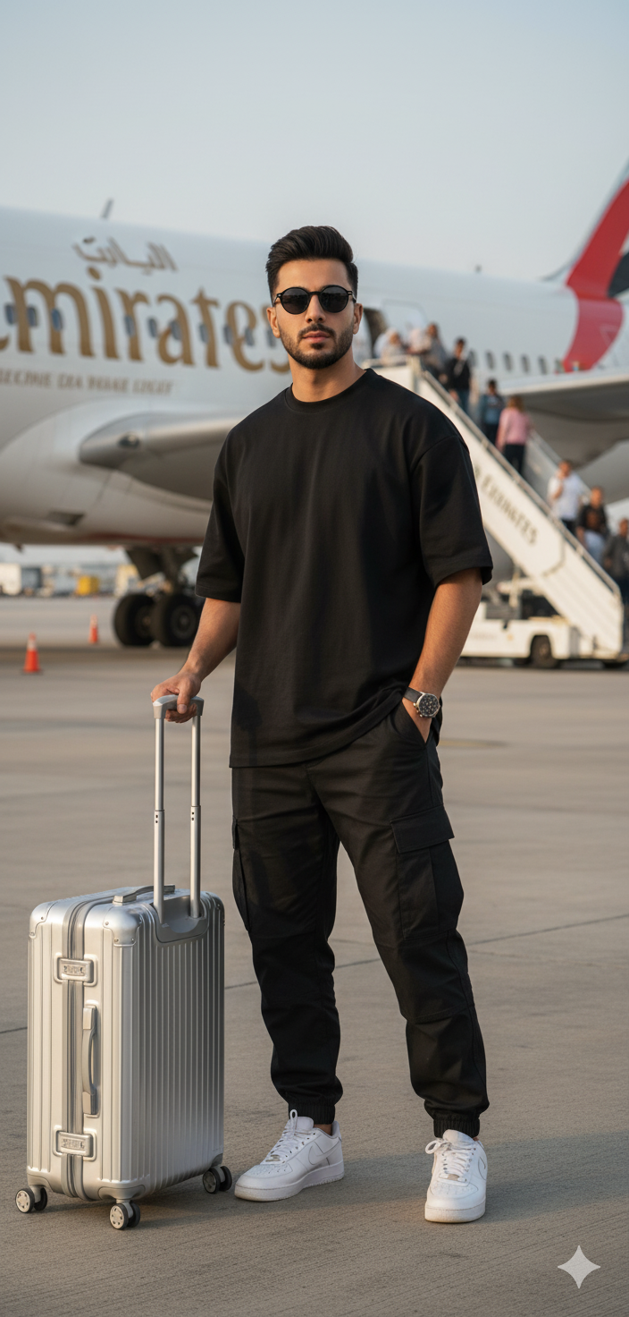 Luxury Airport Boy Portrait