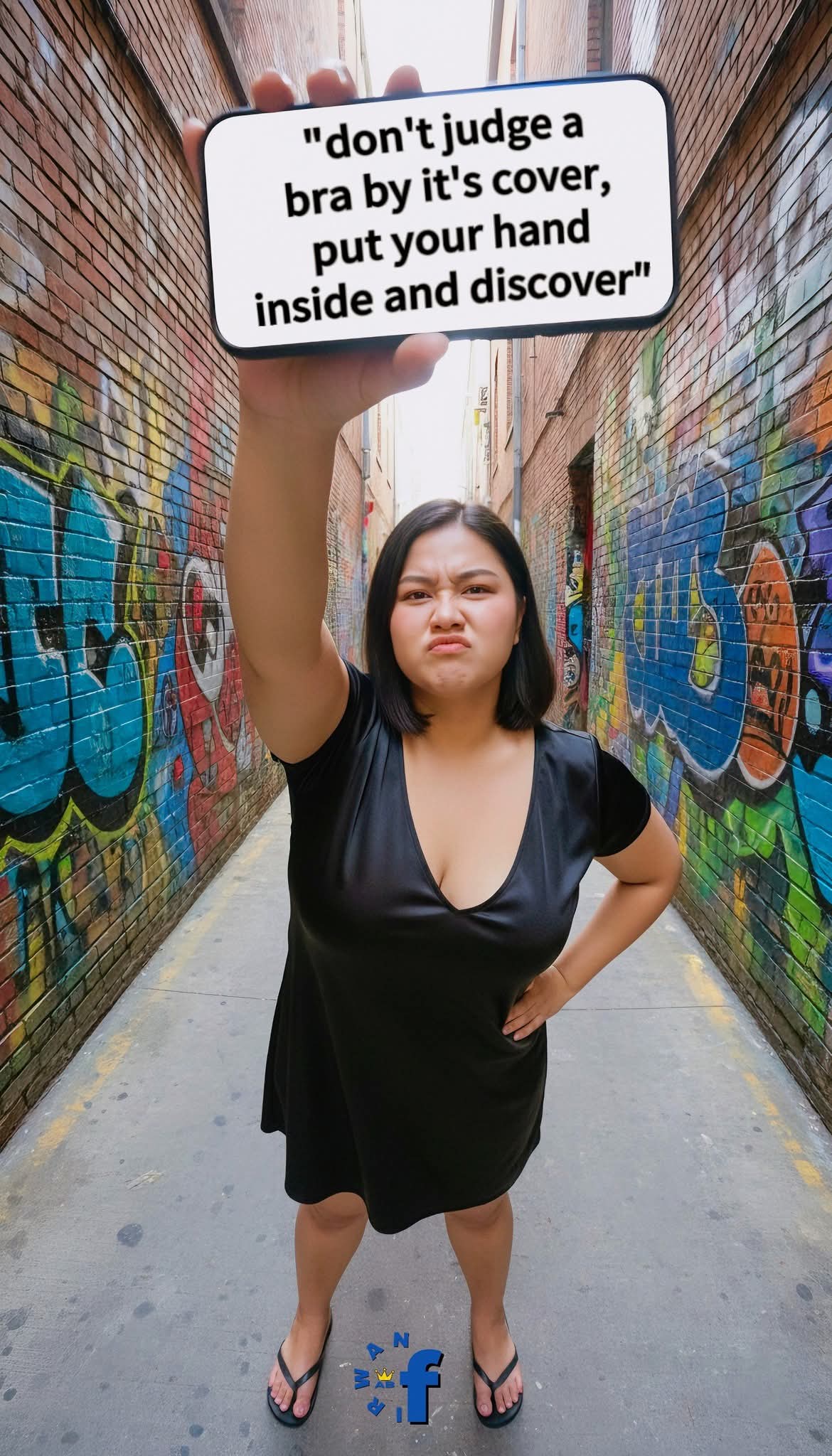 Urban Attitude Girl Portrait