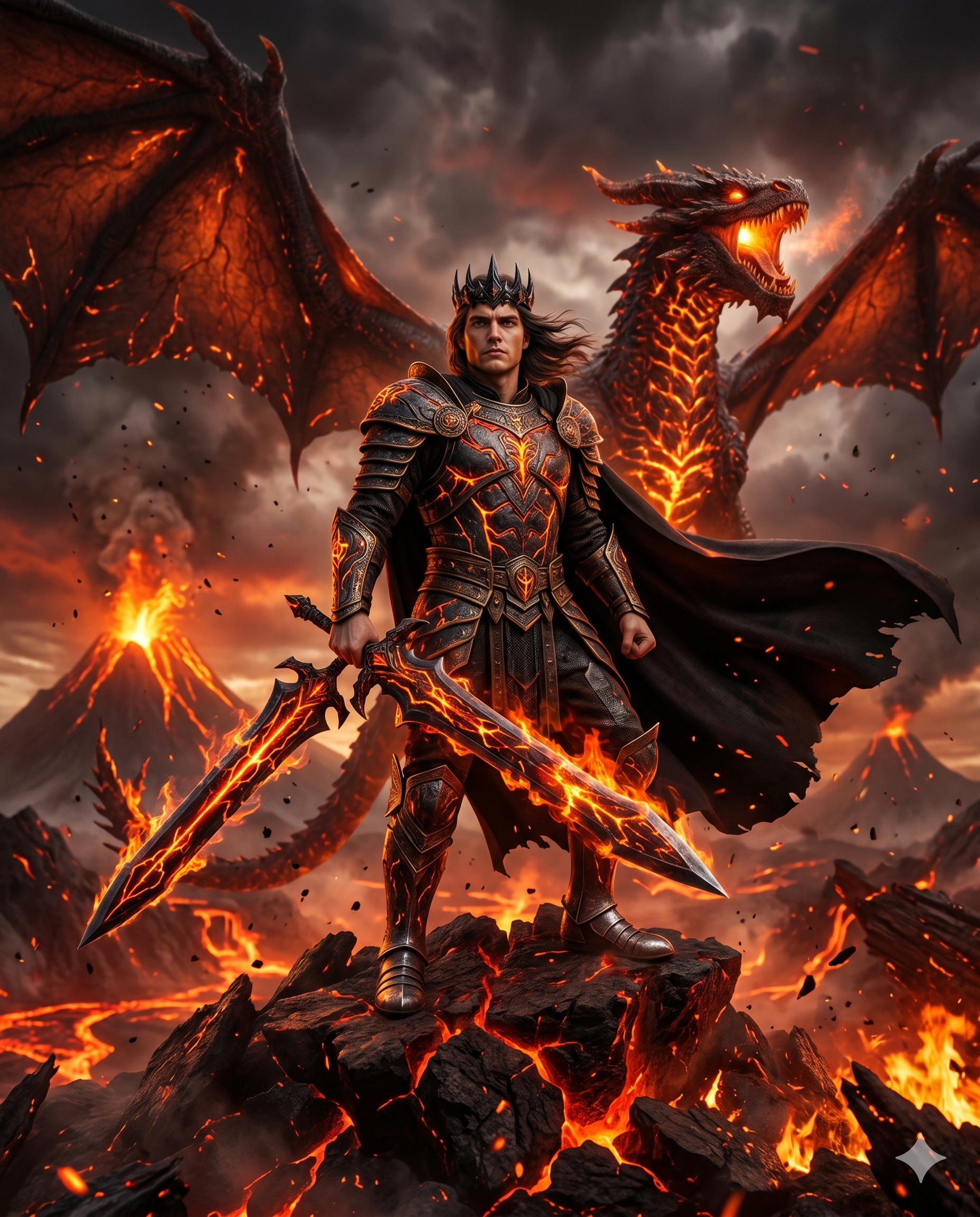 Volcanic Dragon Emperor Rise