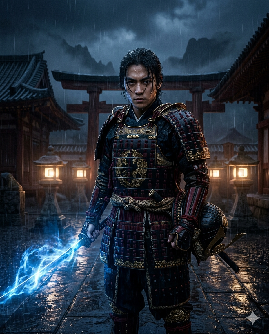 Royal Samurai Warrior AI Photo Prompt