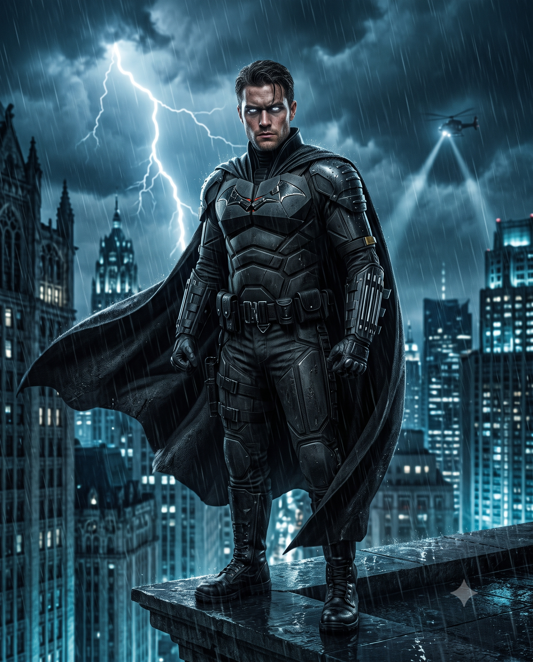 Dark Batman Knight AI Photo Prompt