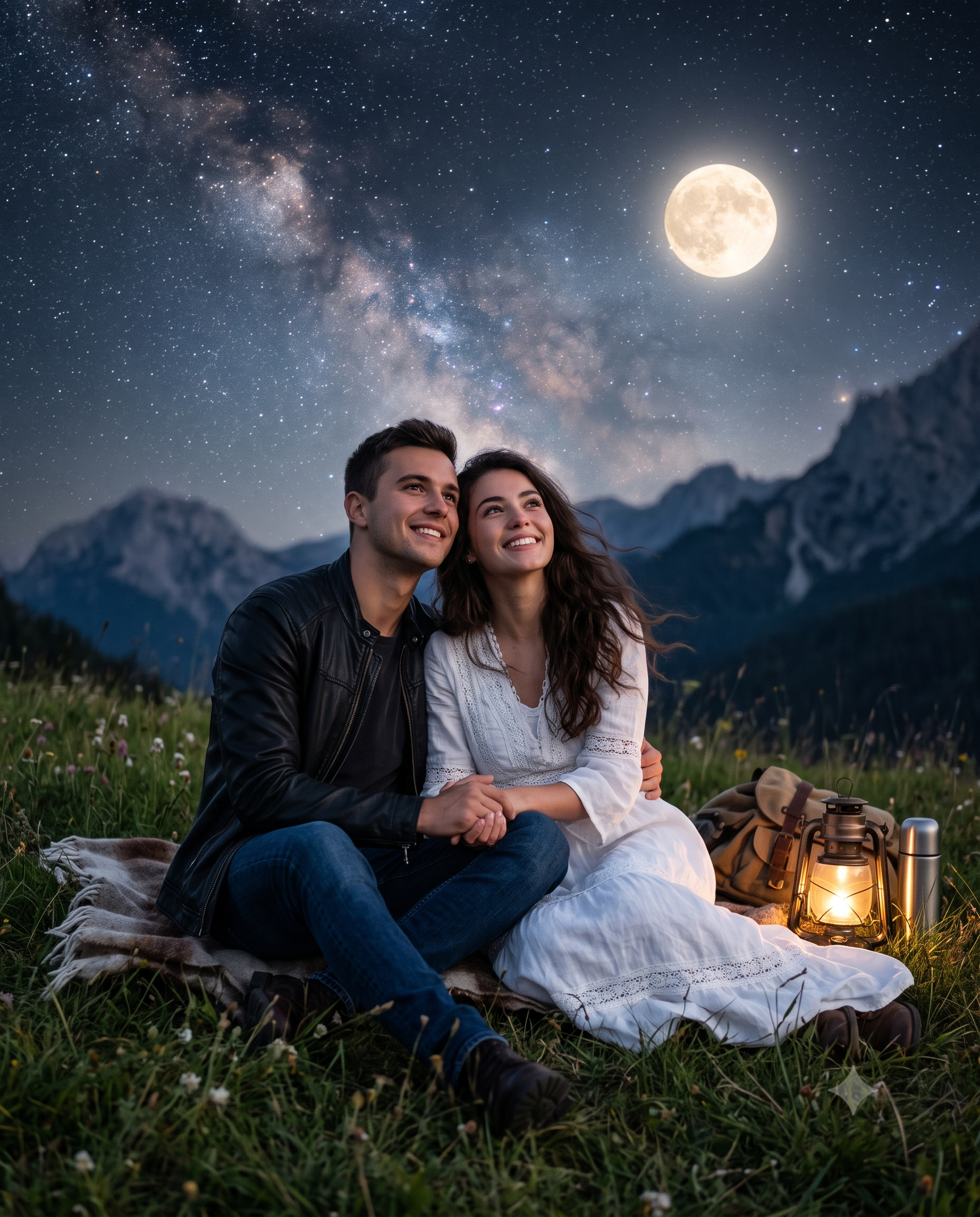 Forever Under The Stars AI Photo Prompt