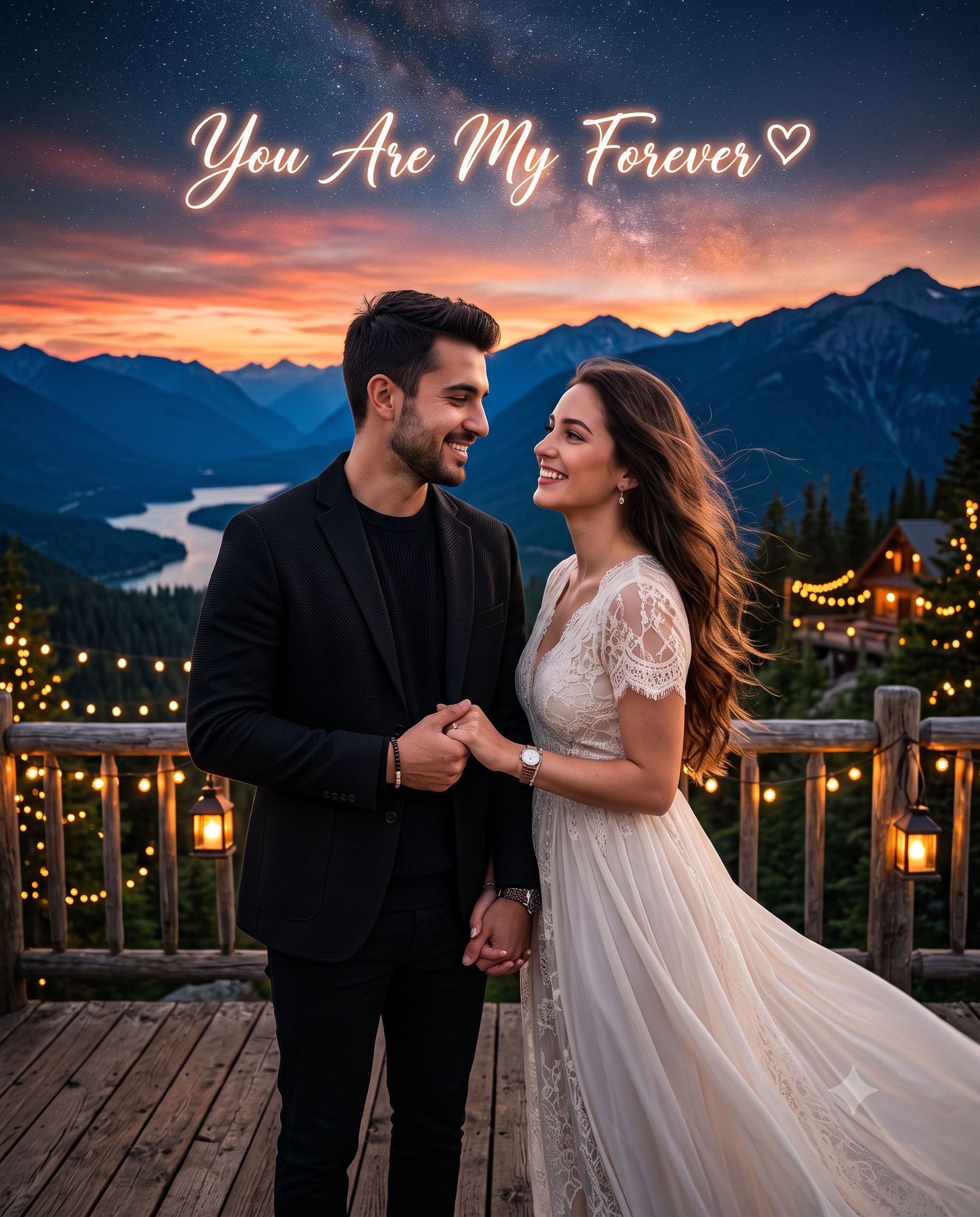 You Are My Forever AI Photo Prompt